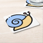 slak kartonnen onderzetters (Schuin)