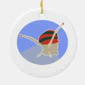 slak keramisch ornament (Achterkant)