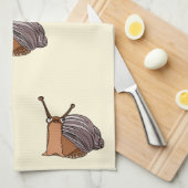 Slak keukenhanddoek (Quarter Fold)