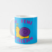 slak koffiemok (Voorkant links)