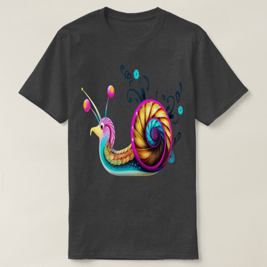 Slak lachend t-shirt (Design voorkant)