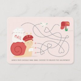 Slak Mail Activity Classroom Valentijn Briefkaart