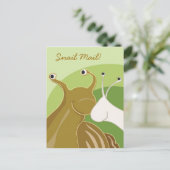 Slak Mail! Briefkaart (Staand voorkant)