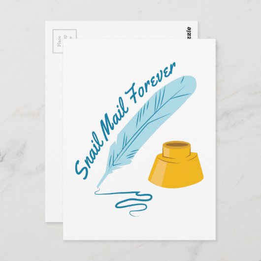 Slak Mail Briefkaart (Voorkant / Achterkant)