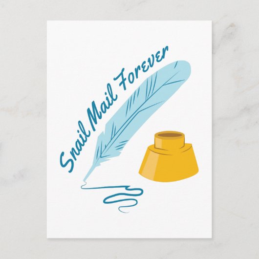 Slak Mail Briefkaart (Voorkant)