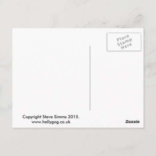 Slak Mail Briefkaart (Achterkant)