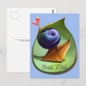 Slak Mail, Briefkaart voor postkruising (Voorkant / Achterkant)