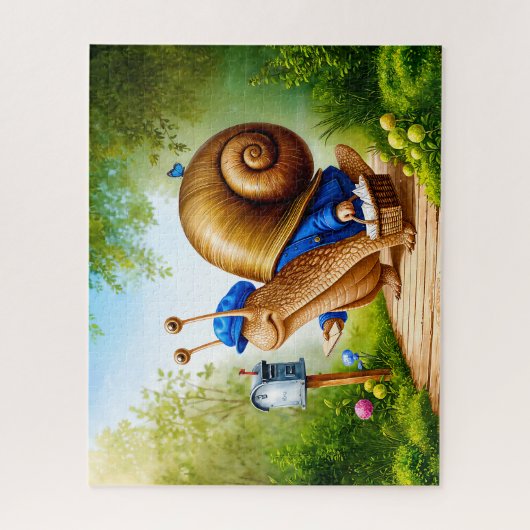 Slak Mail Legpuzzel (Verticaal)