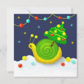 Slak met kerstboom (Voorkant)