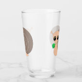 Slak met klaverglas glas (Rechts)