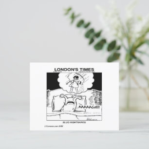 Slak Nachtmerrie Klassieke LTCartoons Strip  Briefkaart