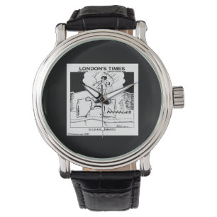 Slak Nachtmerries Grappige Unisex Horloge