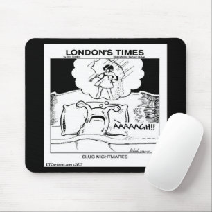 Slak Nachtmerries Klassieke LTCartoons Strip Muismat