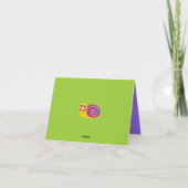 Slak Notecard Kaart (Achterkant)