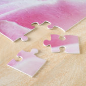 Slak op bloem dicht bij elkaar, Jigzaag Puzzle Legpuzzel (Zijkant)