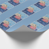 Slak op de Aardbei Cadeaupapier (Hoek)