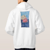 Slak op de Aardbei Hoodie (Achterkant)