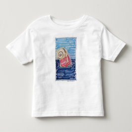 Slak op de aardbei kinder shirts