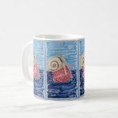 Slak op de Aardbei Koffiemok (Voorkant links)