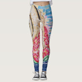 Slak op de Aardbei Leggings (Voorkant)