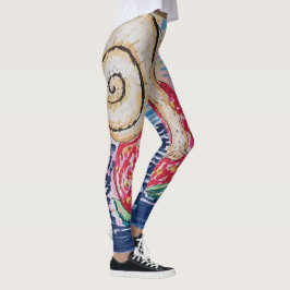 Slak op de Aardbei Leggings