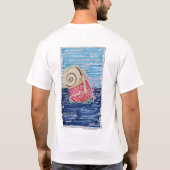 Slak op de Aardbei T-shirt (Achterkant)