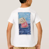 Slak op de Aardbei T-shirt (Achterkant)