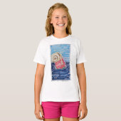 Slak op de Aardbei T-shirt (Voorkant volledig)