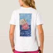 Slak op de Aardbei T-shirt (Achterkant)
