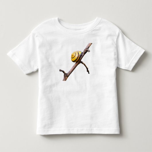 Slak op de tak kinder shirts (Voorkant)