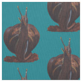 Slak Pastels Tekening Aangepaste Prima Katoen Stof (Close Up)