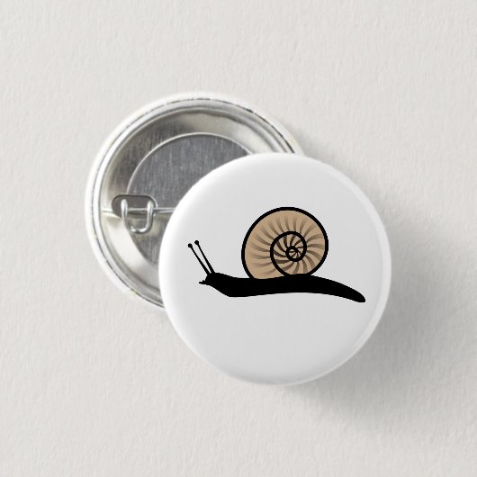 slak ronde button 3,2 cm (Voorkant /achterkant)