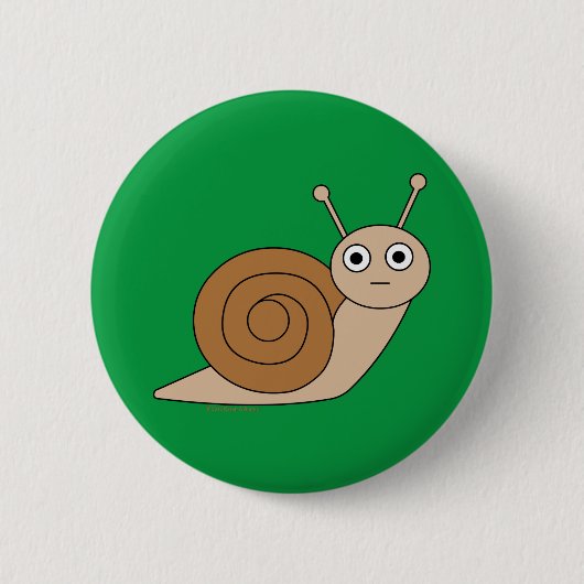 slak ronde button 5,7 cm (Voorkant)