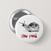 slak ronde button 5,7 cm (Voorkant /achterkant)