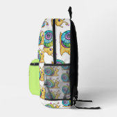 slak rugzak, een van een soort personaliseren bedrukte rugzak (Rechts)