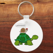 Slak & schildpad - Turbo Duo Sleutelhanger (Voorkant)
