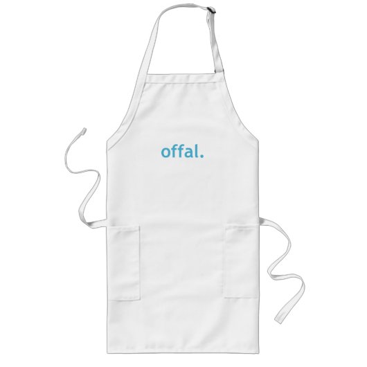 Slak/schort Lang Schort (Voorkant)