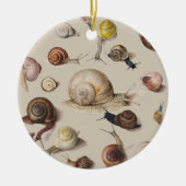 Slak Slug Garden Pet Gastro-pod Botanische slakken Keramisch Ornament (Voorkant)