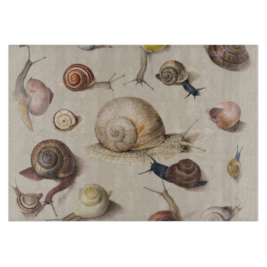 Slak Slug Garden Pet Gastro-pod Botanische slakken Snijplank (Voorkant)