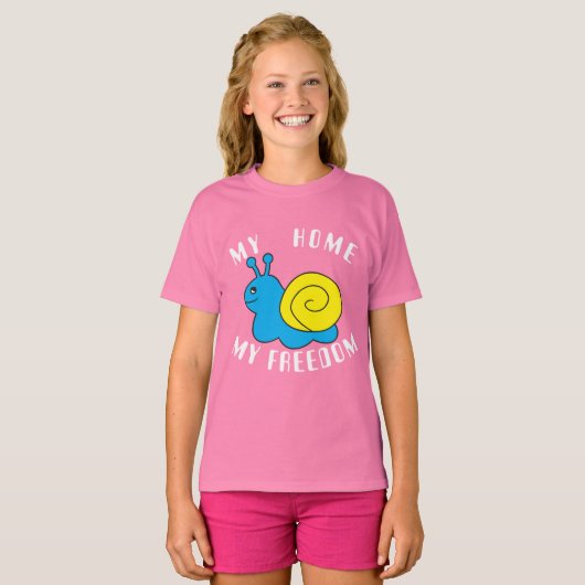 slak t-shirt (Voorkant volledig)