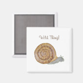 Slak T-Shirt Magneet (Voorkant / Achterkant)