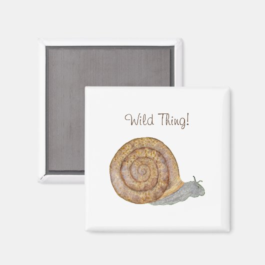 Slak T-Shirt Magneet (Voorkant / Achterkant)