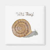 Slak T-Shirt Magneet (Voorkant)