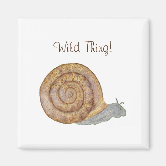 Slak T-Shirt Magneet (Voorkant)