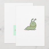 Slak, thema, bug thema kaart (Voorkant / Achterkant)