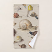 Slak Tuin Pet Gastropod Slak Botanische slakken Bad Handdoek (Handdoek)