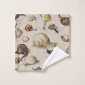 Slak Tuin Pet Gastropod Slak Botanische slakken Bad Handdoek (Wasdoekje)