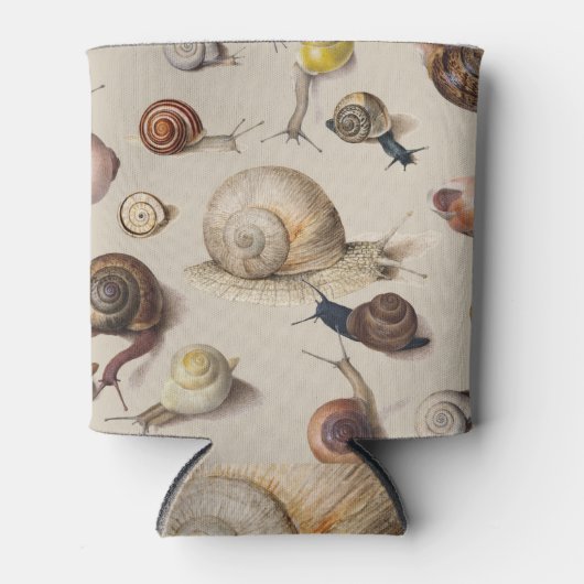 Slak Tuin Pet Gastropod Slak Botanische slakken Blikjeskoeler (Voorkant)