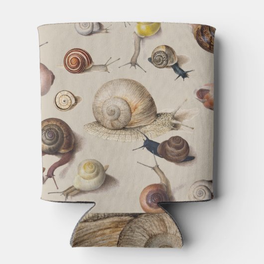 Slak Tuin Pet Gastropod Slak Botanische slakken Blikjeskoeler (Achterkant)