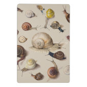 Slak Tuin Pet Gastropod Slak Botanische slakken Mini Klembord (Achterkant)